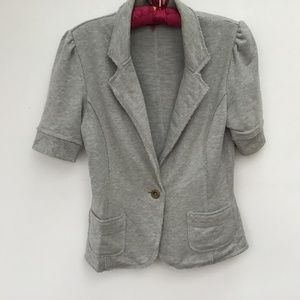 Express Terry Short Sleeve Jacket Medium